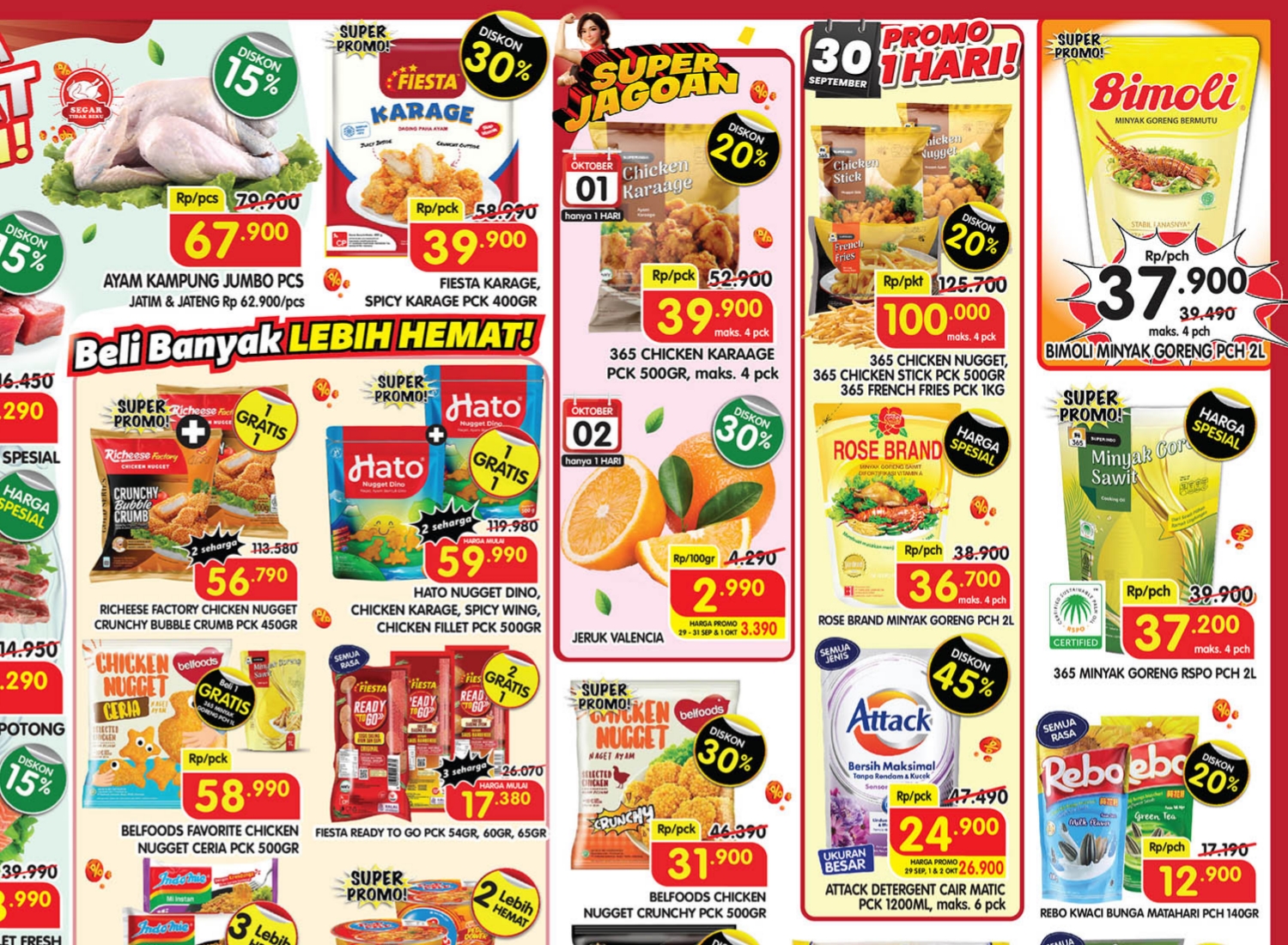 Promo Superindo Weekday Periode 1-2 Oktober 2025