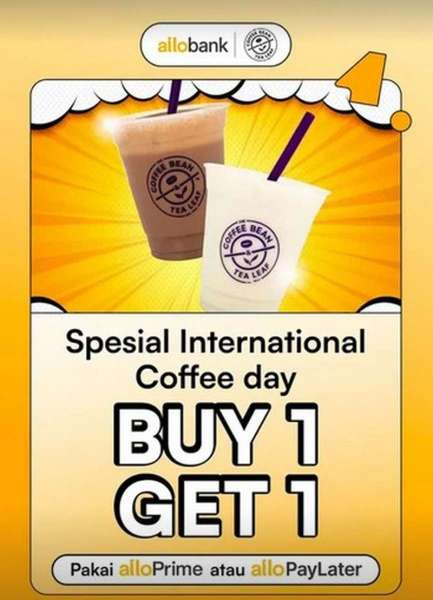 Promo Hari Kopi Sedunia di The Coffee Bean 2025