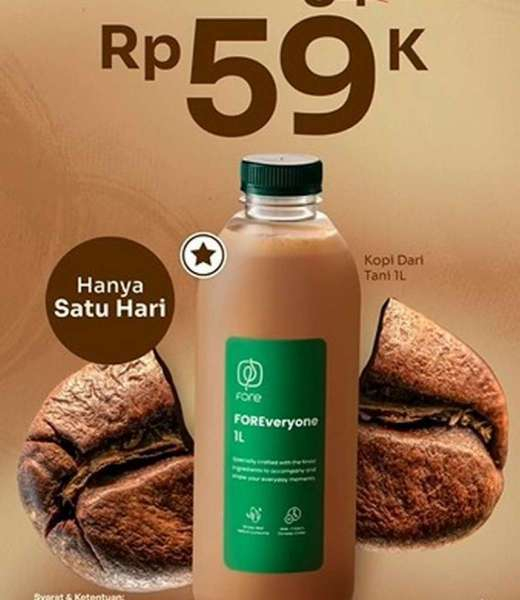 Promo Hari Kopi Sedunia 2025 di Fore Coffee