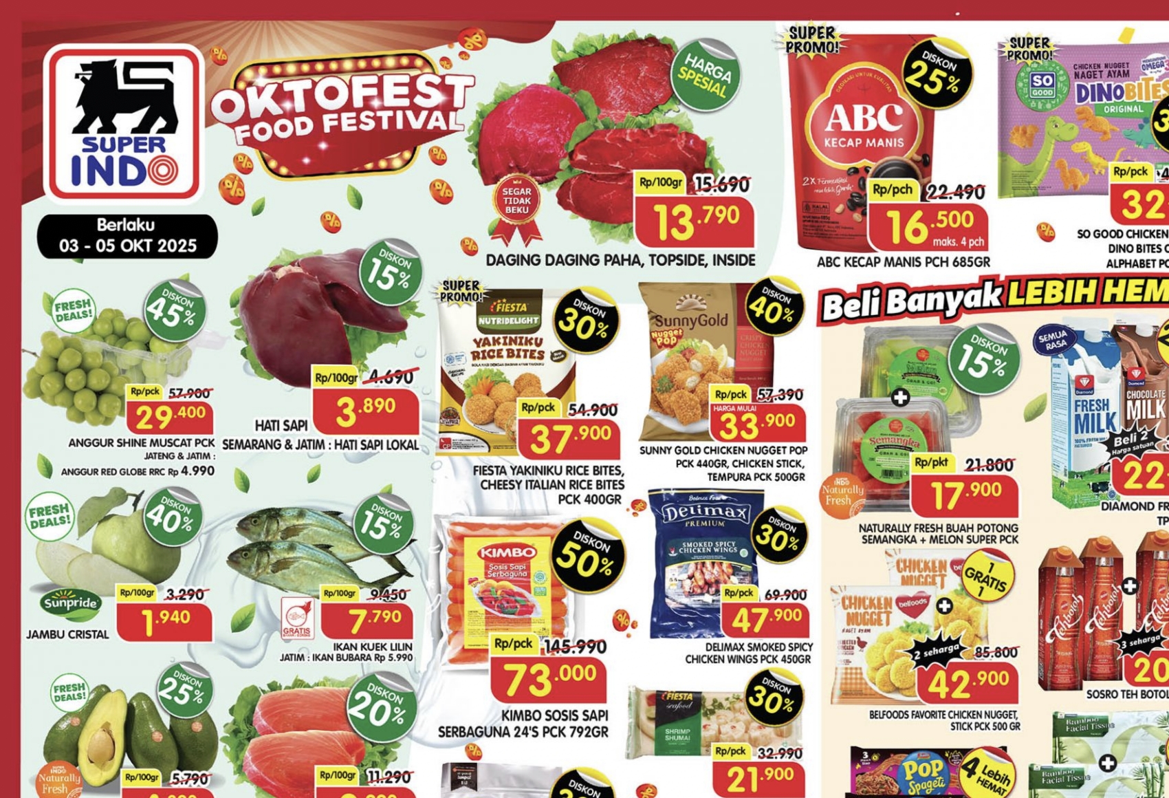 Promo JSM Superindo Periode 3-5 Oktober 2025