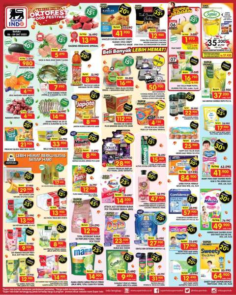 Promo Superindo Weekday 6-9 Oktober 2025