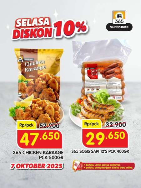 Promo Superindo Selasa 7 Oktober 2025