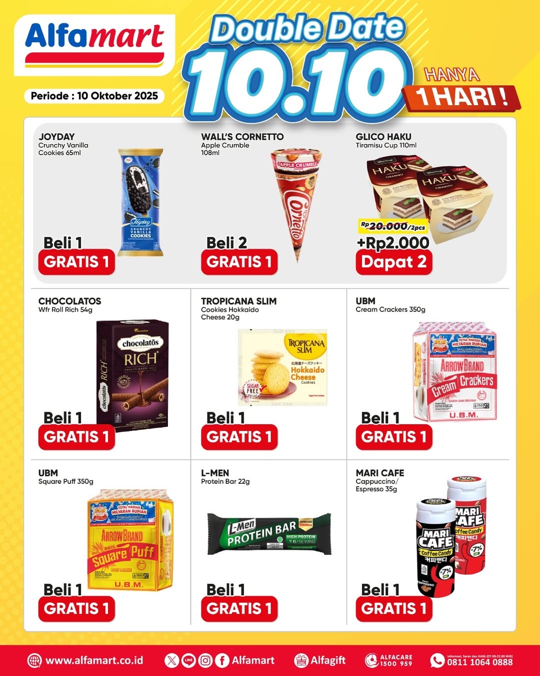 Promo 10.10 Alfamart Periode 10 Oktober 2025