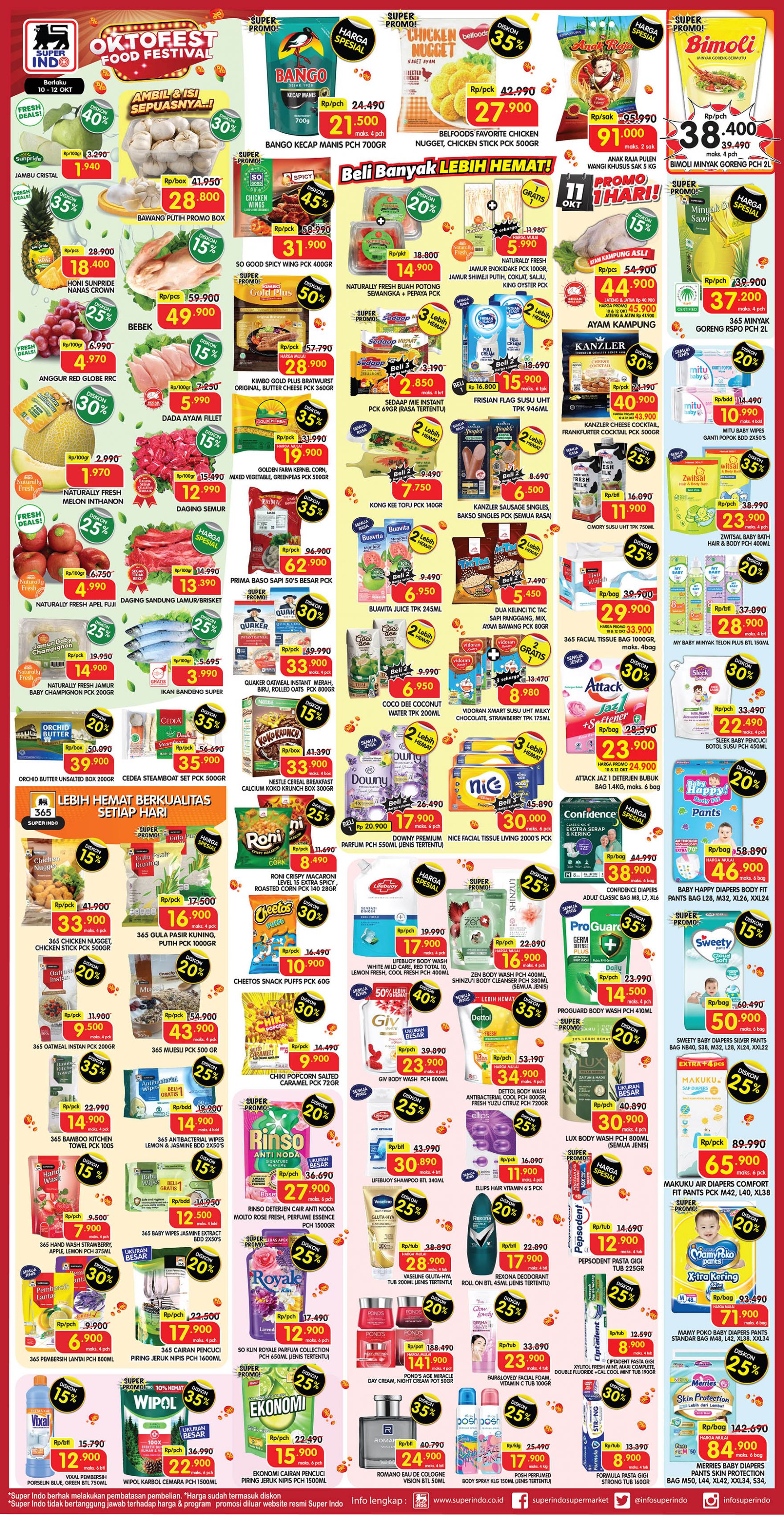 Promo JSM Superindo 10-12 Oktober 2025