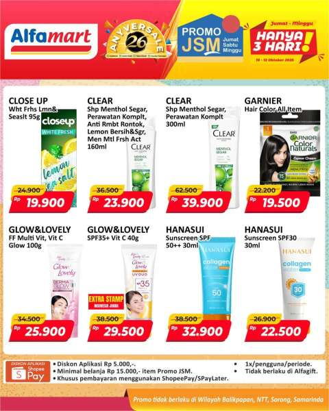 Promo JSM Alfamart 10-12 Oktober 2025 
