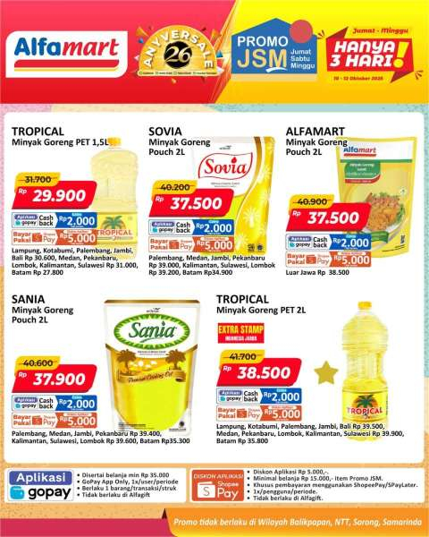 Promo JSM Alfamart 10-12 Oktober 2025 