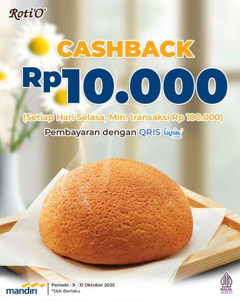 Promo 10.10 di RotiO Oktober 2025
