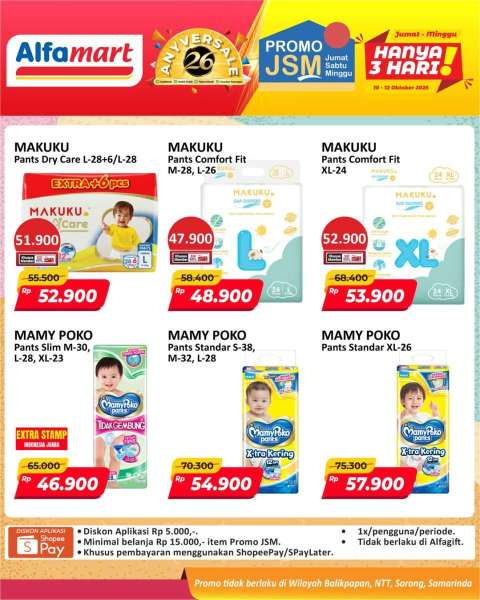 Promo JSM Alfamart 10-12 Oktober 2025 