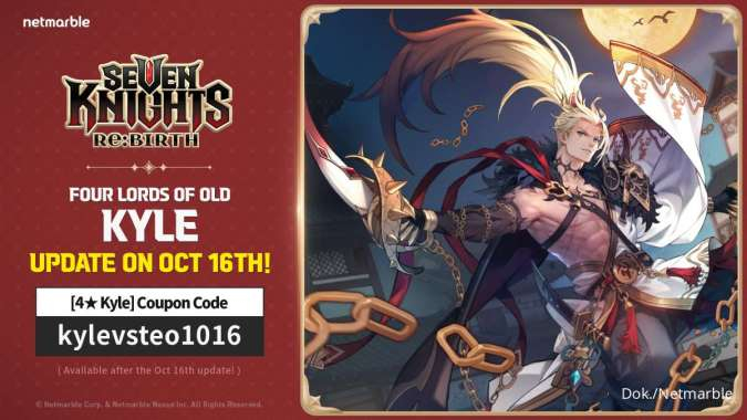 Kode redeem Seven Knights Rebirth dapat Kyle