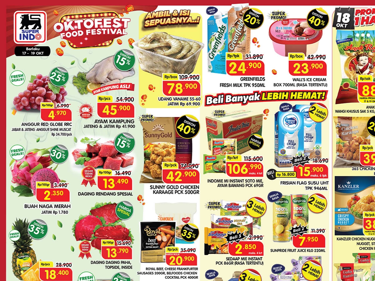 Promo JSM Superindo Periode 17-19 Agustus 2025