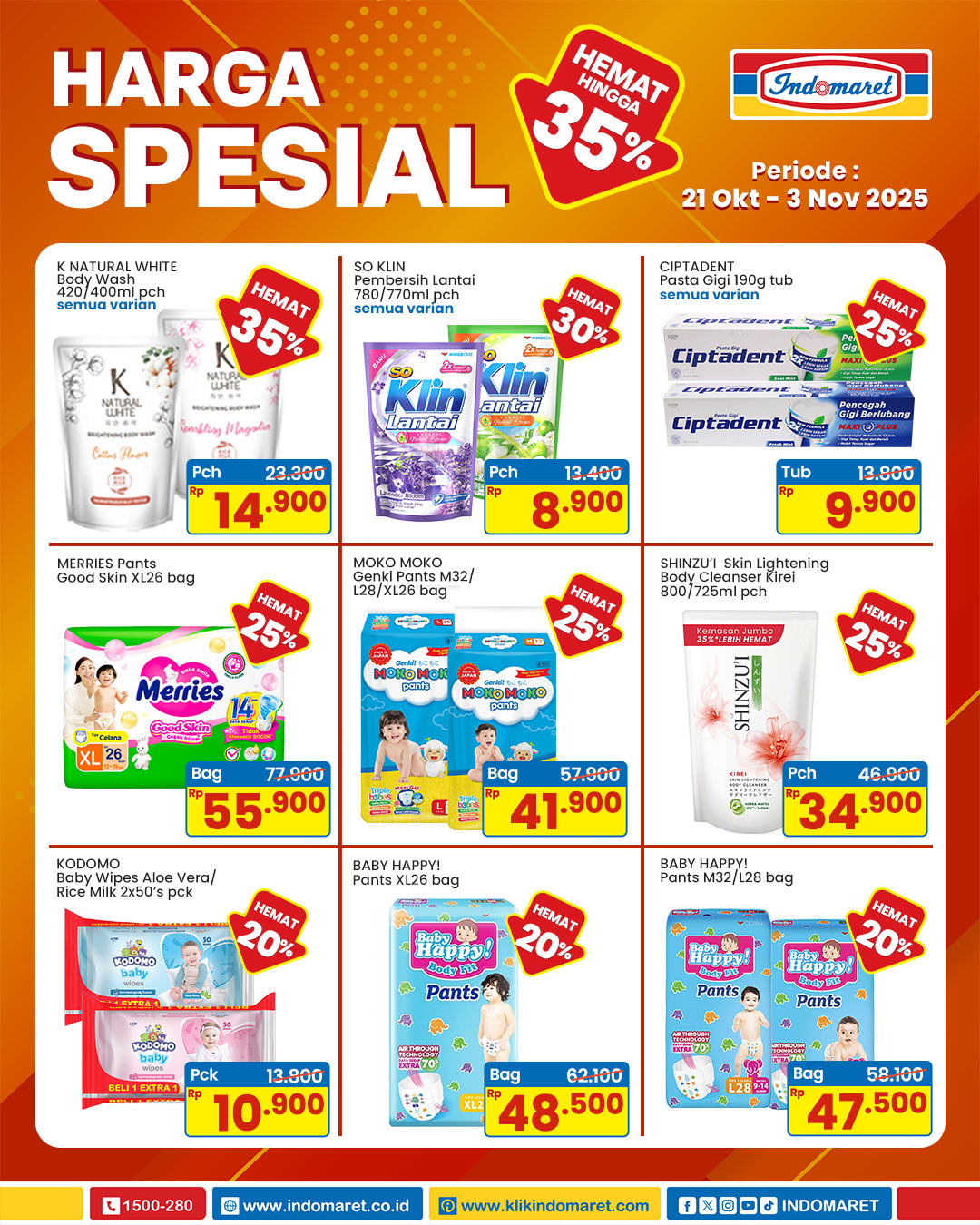 Promo Indomaret Harga Spesial 21 Oktober-3 November 2025