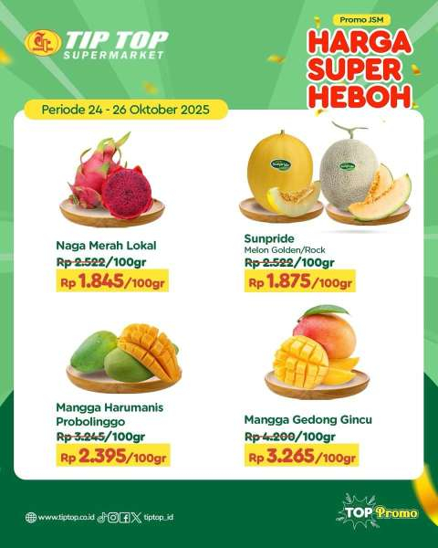 Promo JSM Tip Top 24-26 Oktober 2025