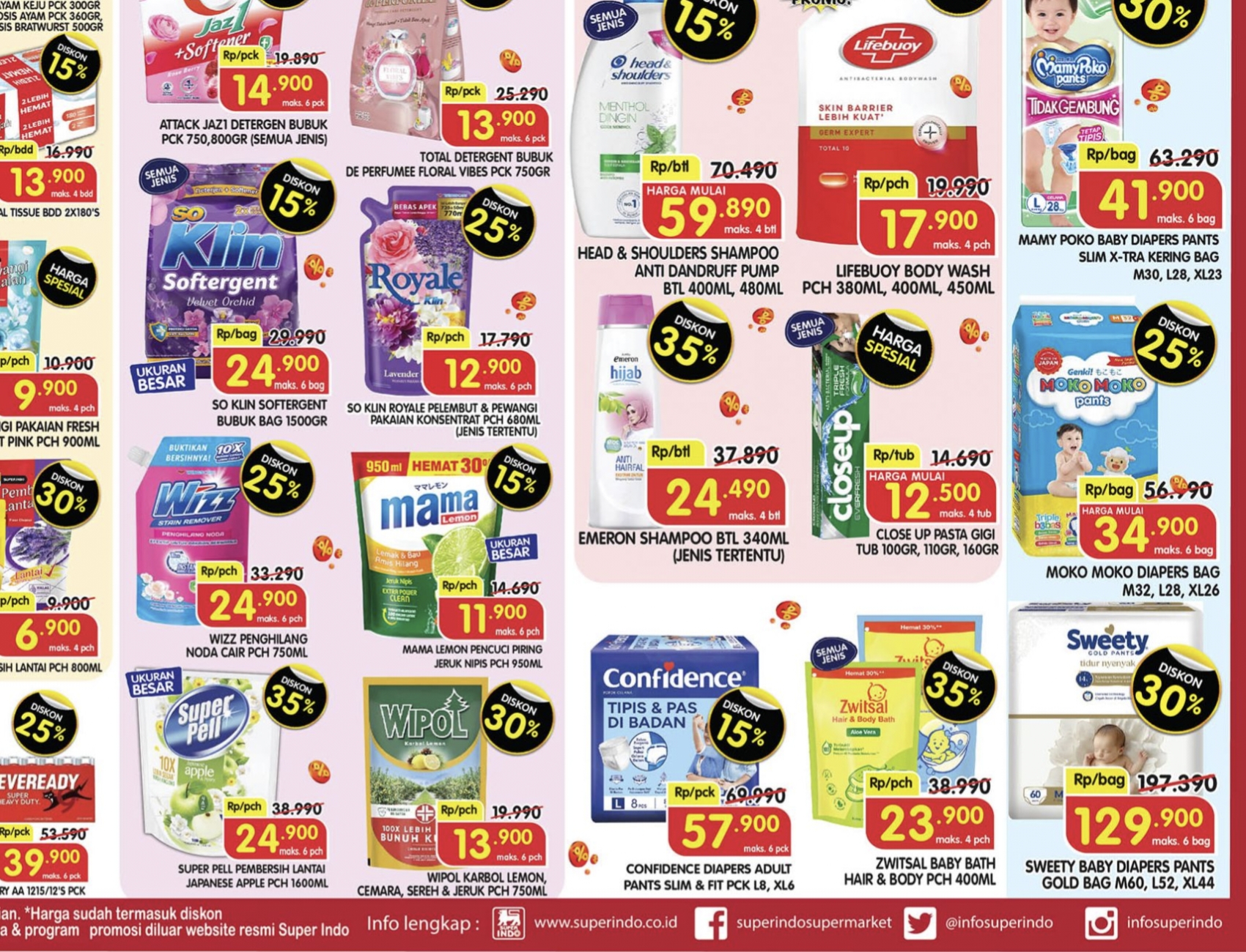 Promo Superindo Weekday Periode 3-6 November 2025