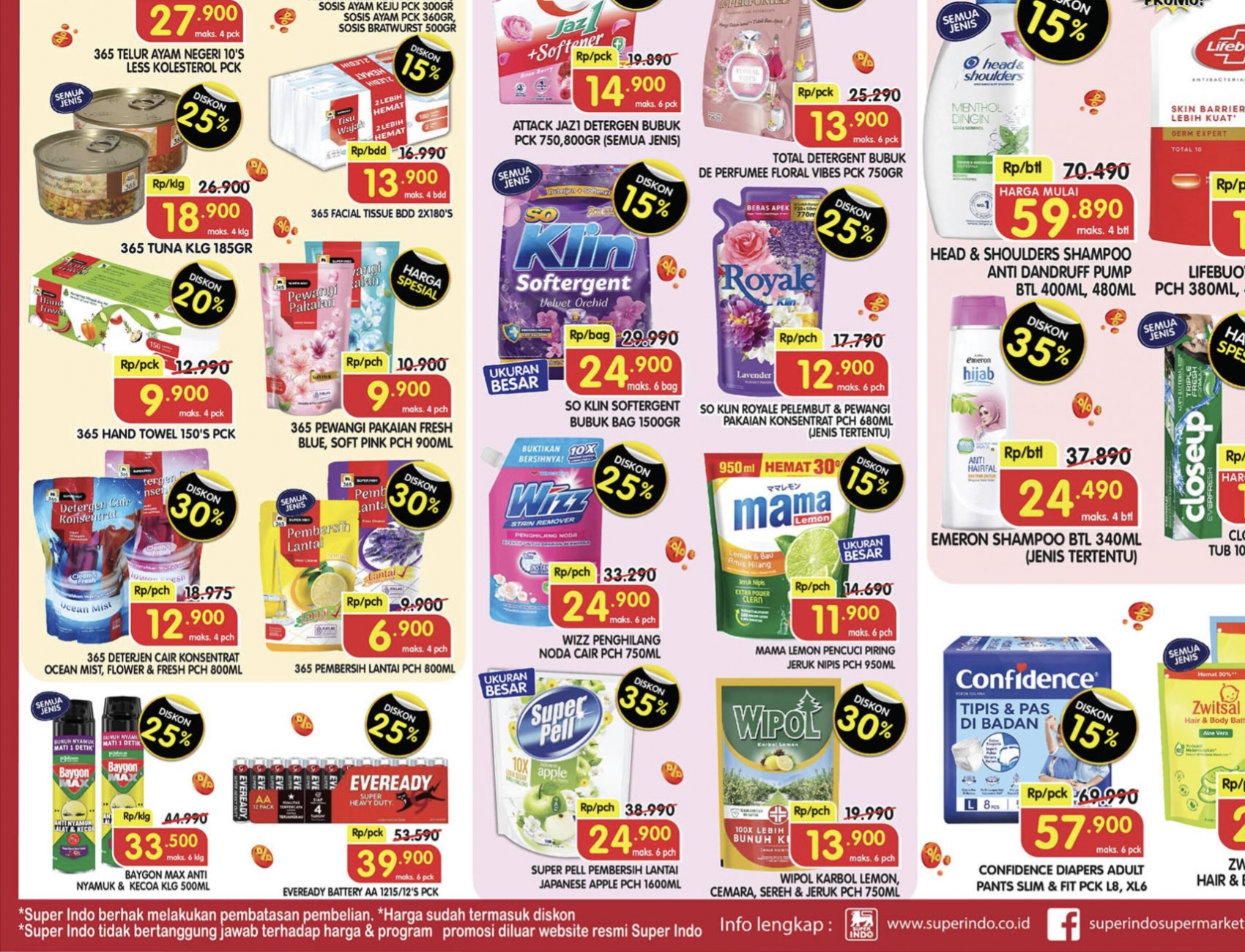 Promo Superindo Weekday Periode 3-6 November 2025