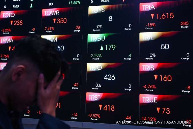 IHSG Ditutup Melemah 1,7% ke 5.839 pada Kamis (4/6), WIFI, CPIN, BRPT Top Losers LQ45